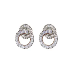 GrEightful CZ earrings