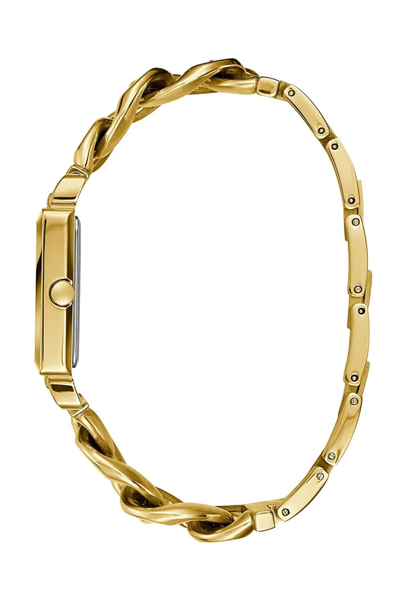Guess Vanity All Gold Square Women's Watch W1029L2