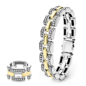 High Bar Two-Tone Link Gift Set