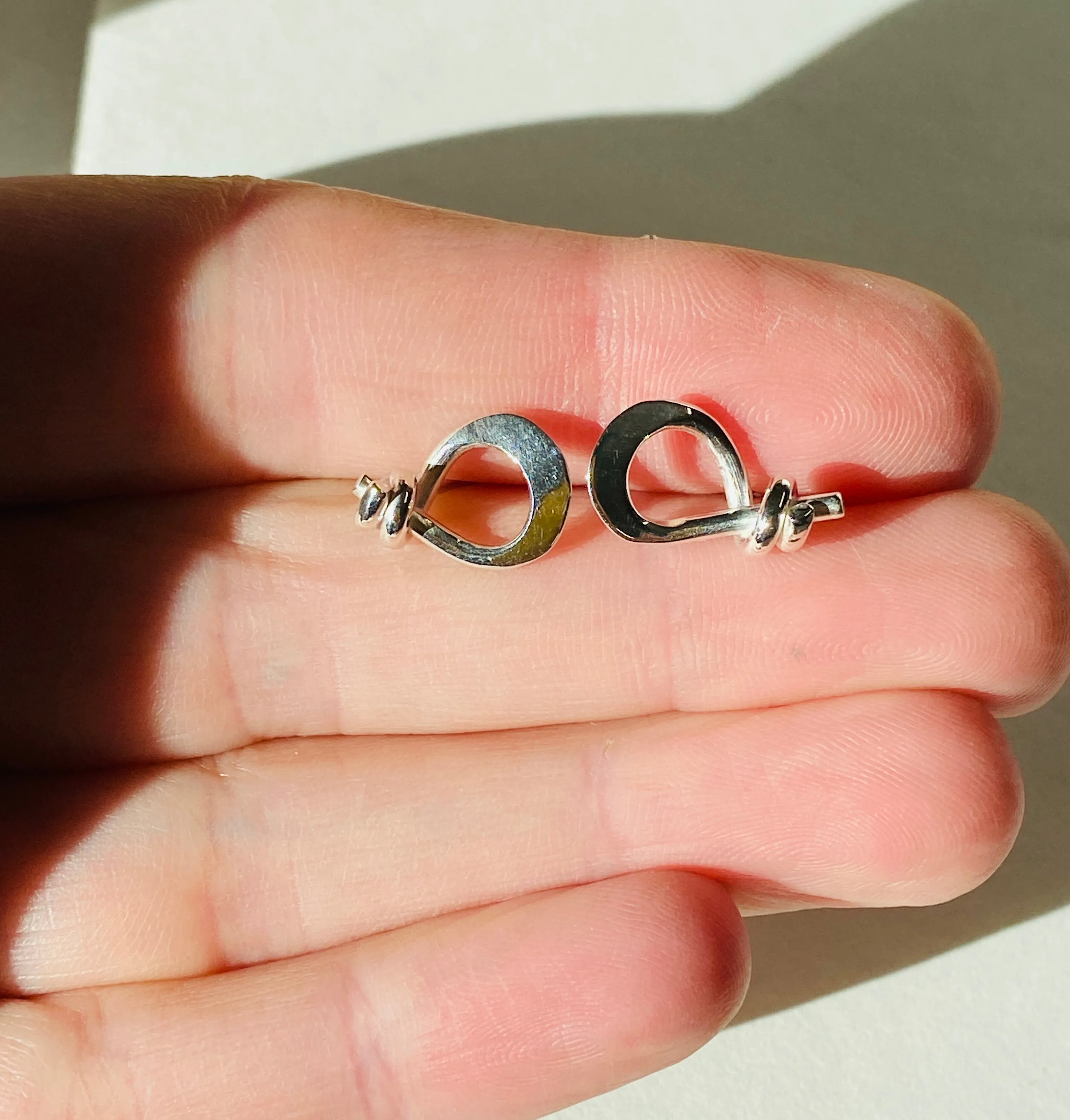 Hooked Up mini stud earrings