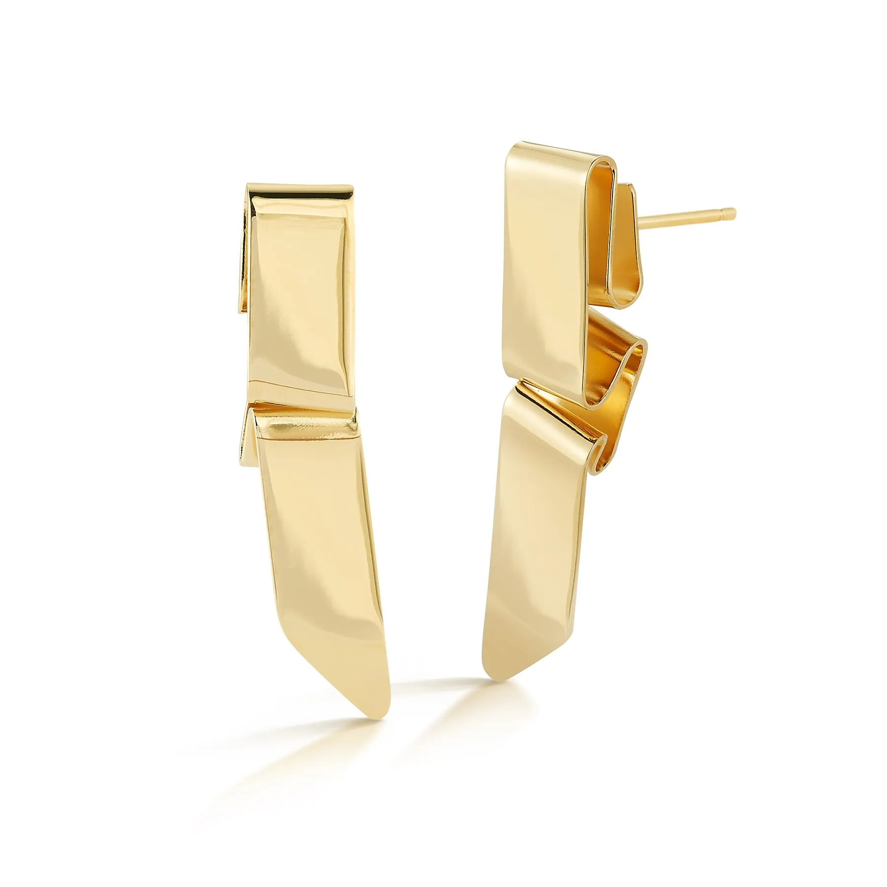 I am bolting out of here stud earring