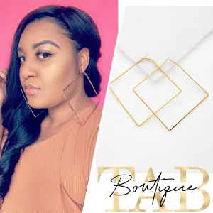 I Want All The Drama Geometric Earrings