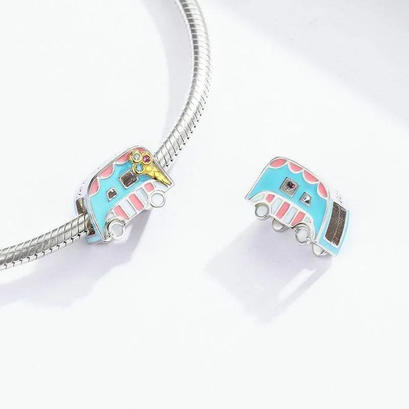 Ice Cream Van Charm