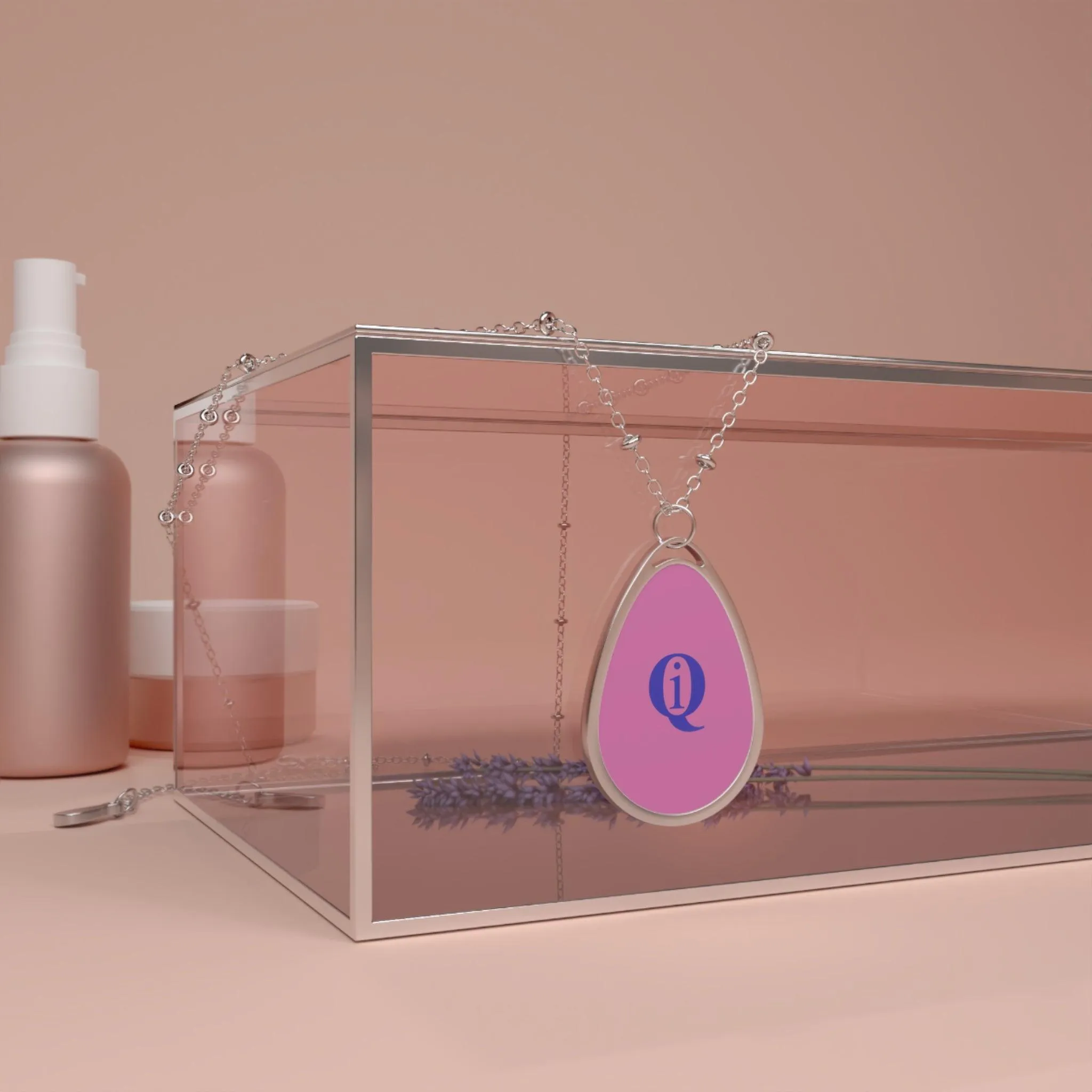 IQ Fashion | Oval Necklace
