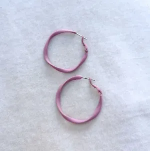 Jack & Freda Jewellery - Twisty Hoop Earrings