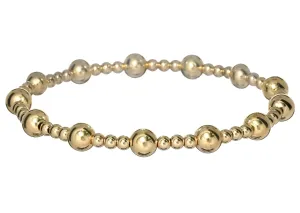 JASMINE | Stretchy Anti-tarnish 14K Gold Filled Stackable Bracelet
