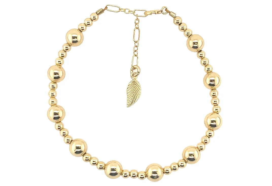 JASMINE | Stretchy Anti-tarnish 14K Gold Filled Stackable Bracelet