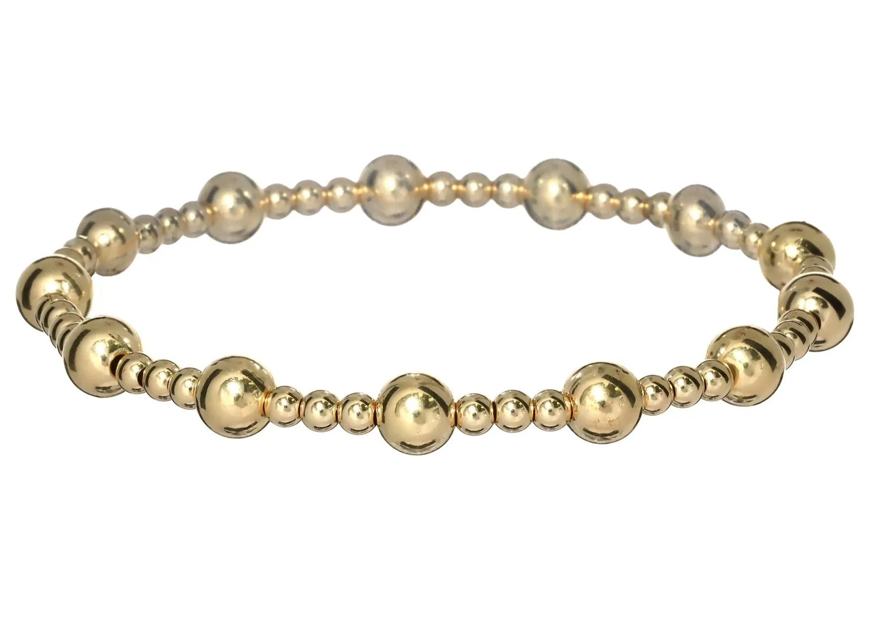 JASMINE | Stretchy Anti-tarnish 14K Gold Filled Stackable Bracelet