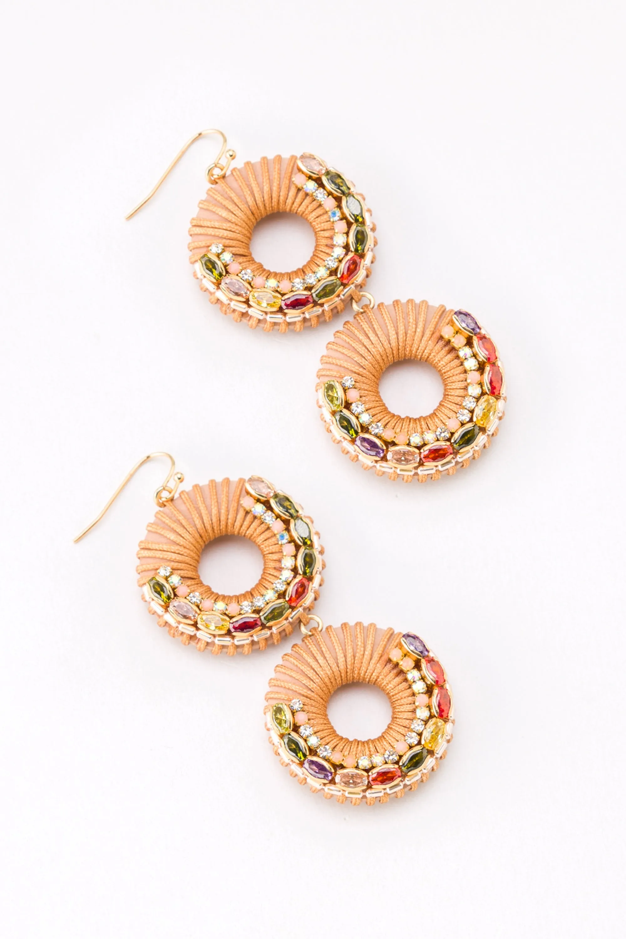 Jemarie Beaded Drop Earrings