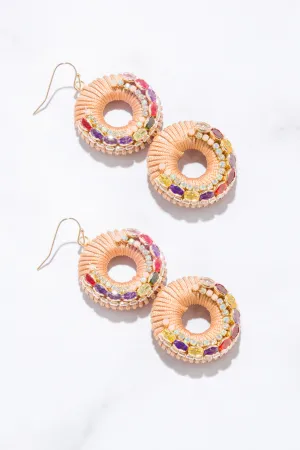 Jemarie Beaded Drop Earrings