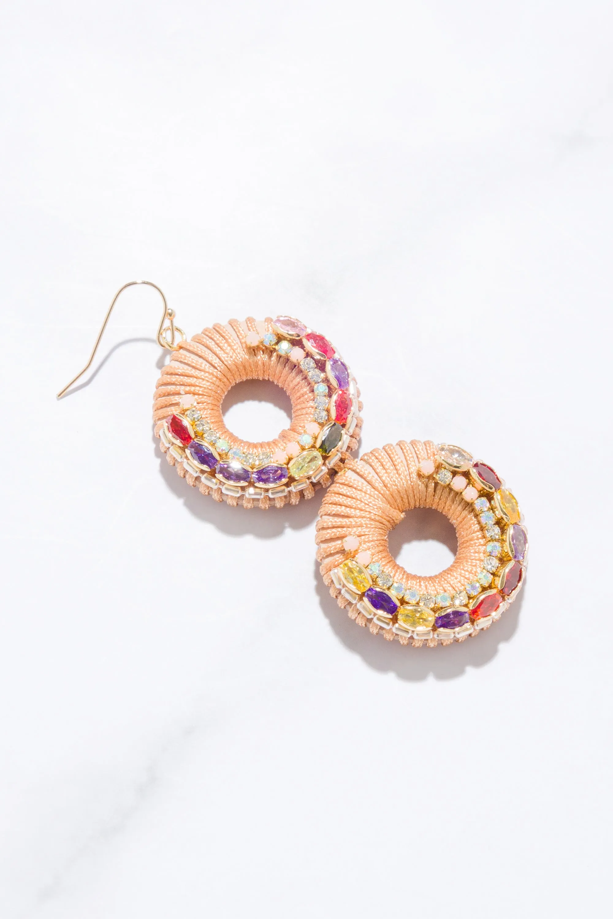 Jemarie Beaded Drop Earrings