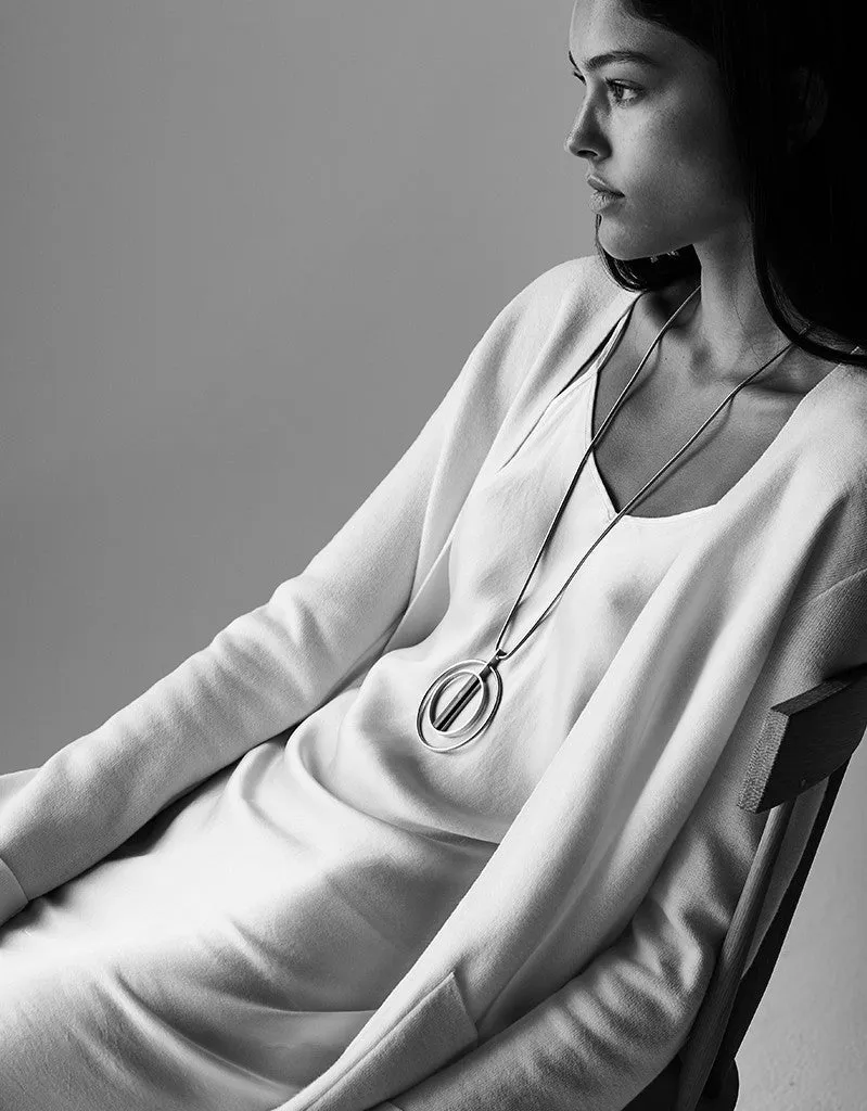 Jenny Bird Lennox Pendant in Gold/White