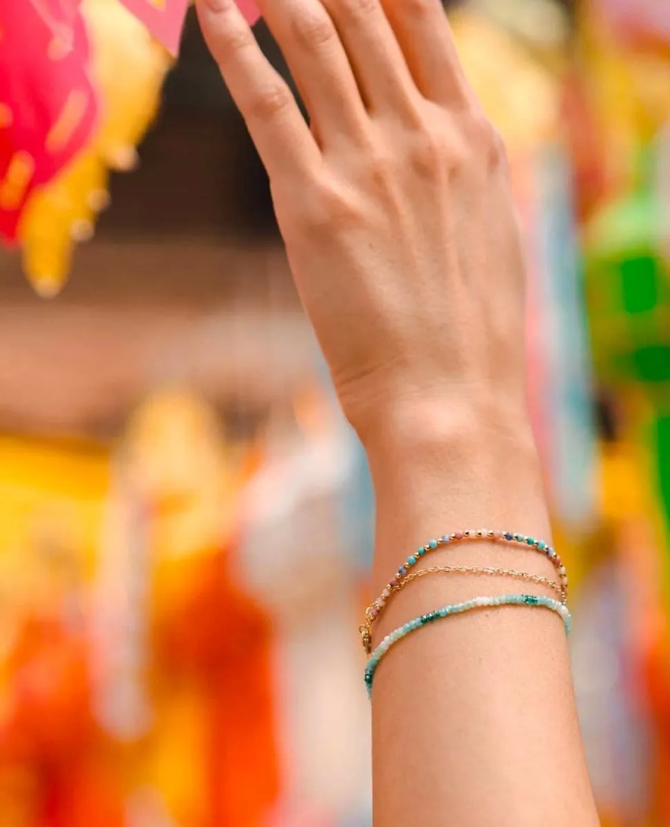 Just Breathe Goddess Bracelet