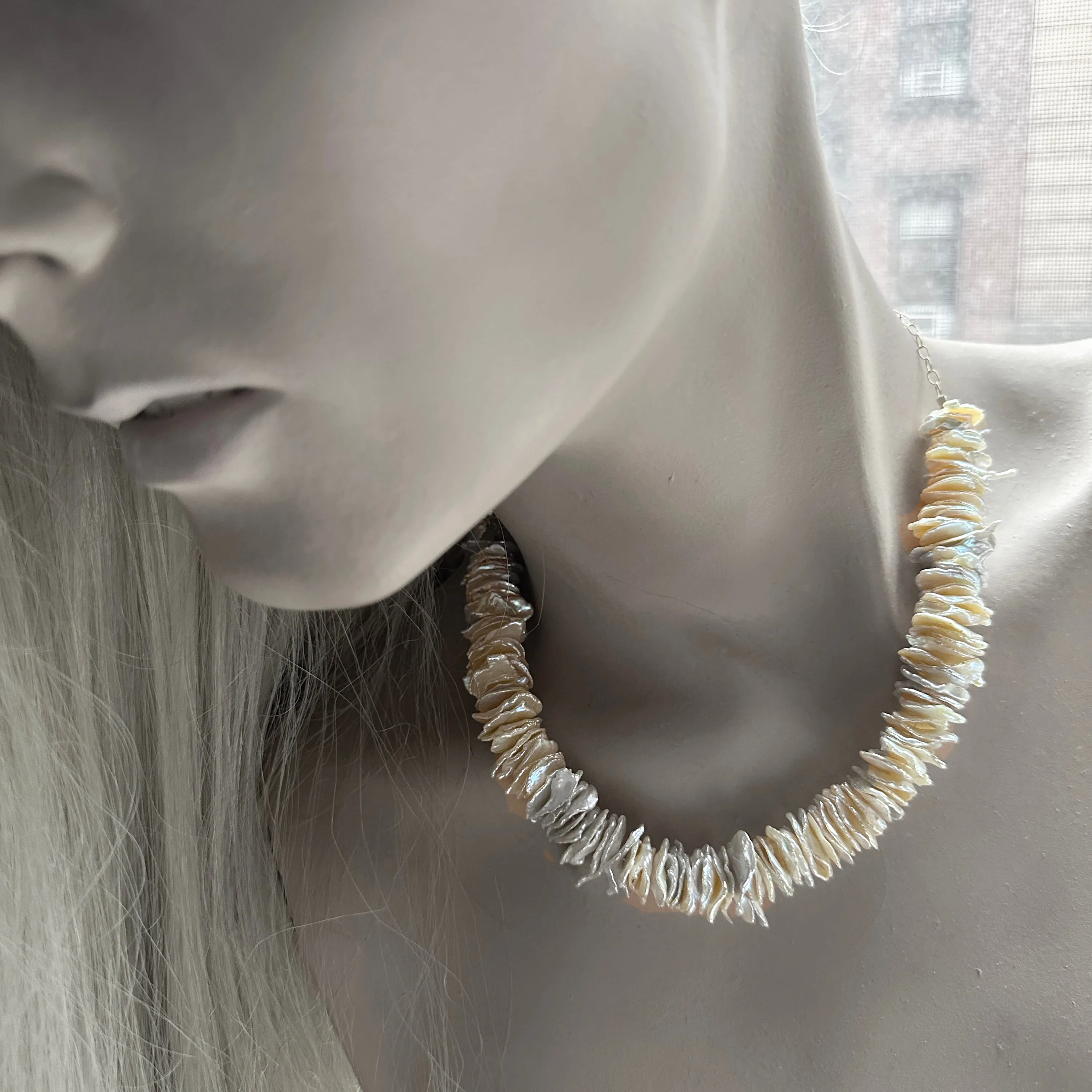 Keshi Pearl Necklace