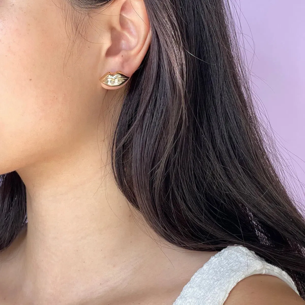 Kiss Stud Earrings