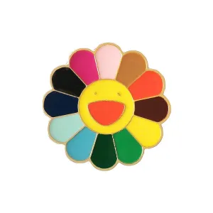 Kpop Sun Flower Enamel Pins