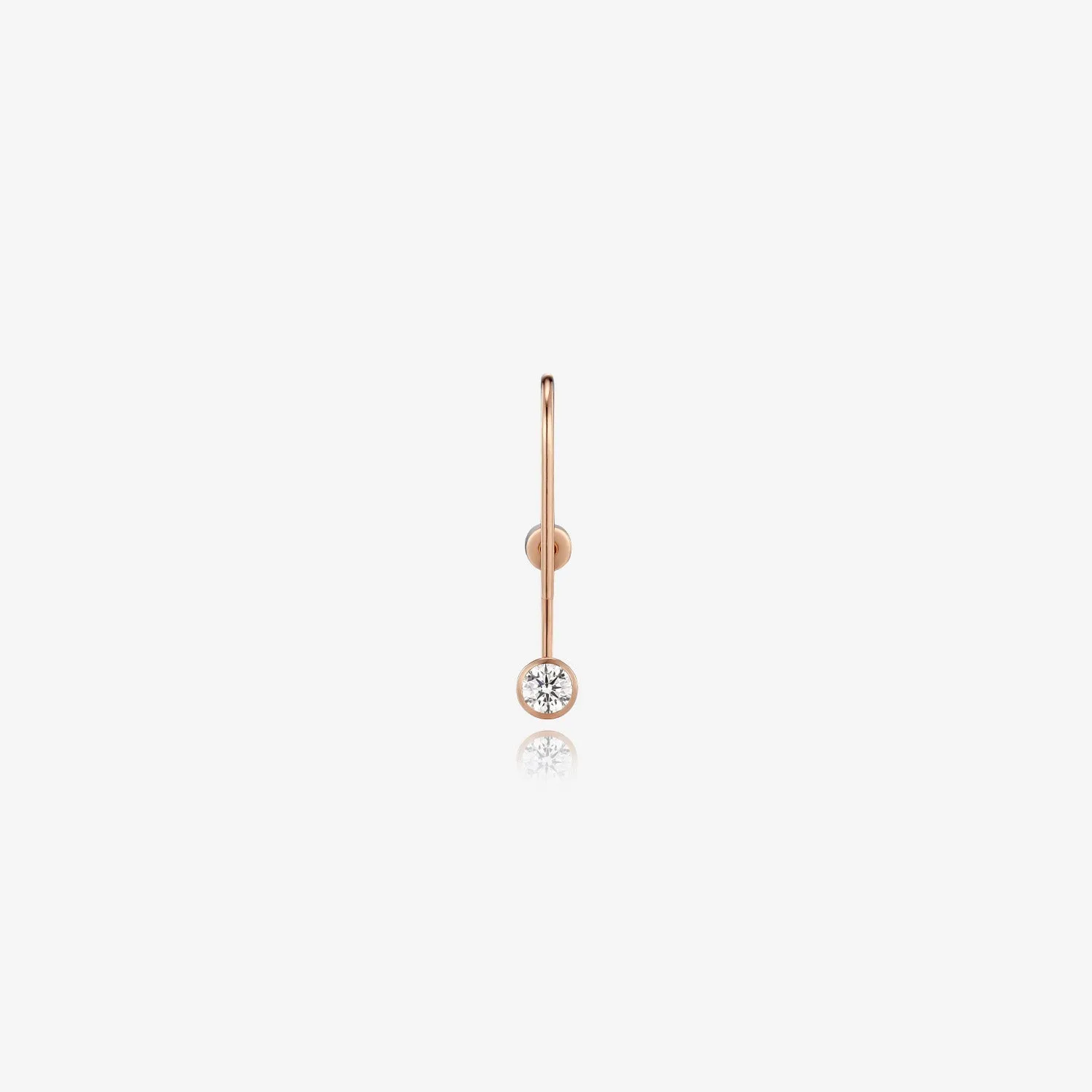 L'air de Paris Gold One-sided Earring JDLER3S03ZC