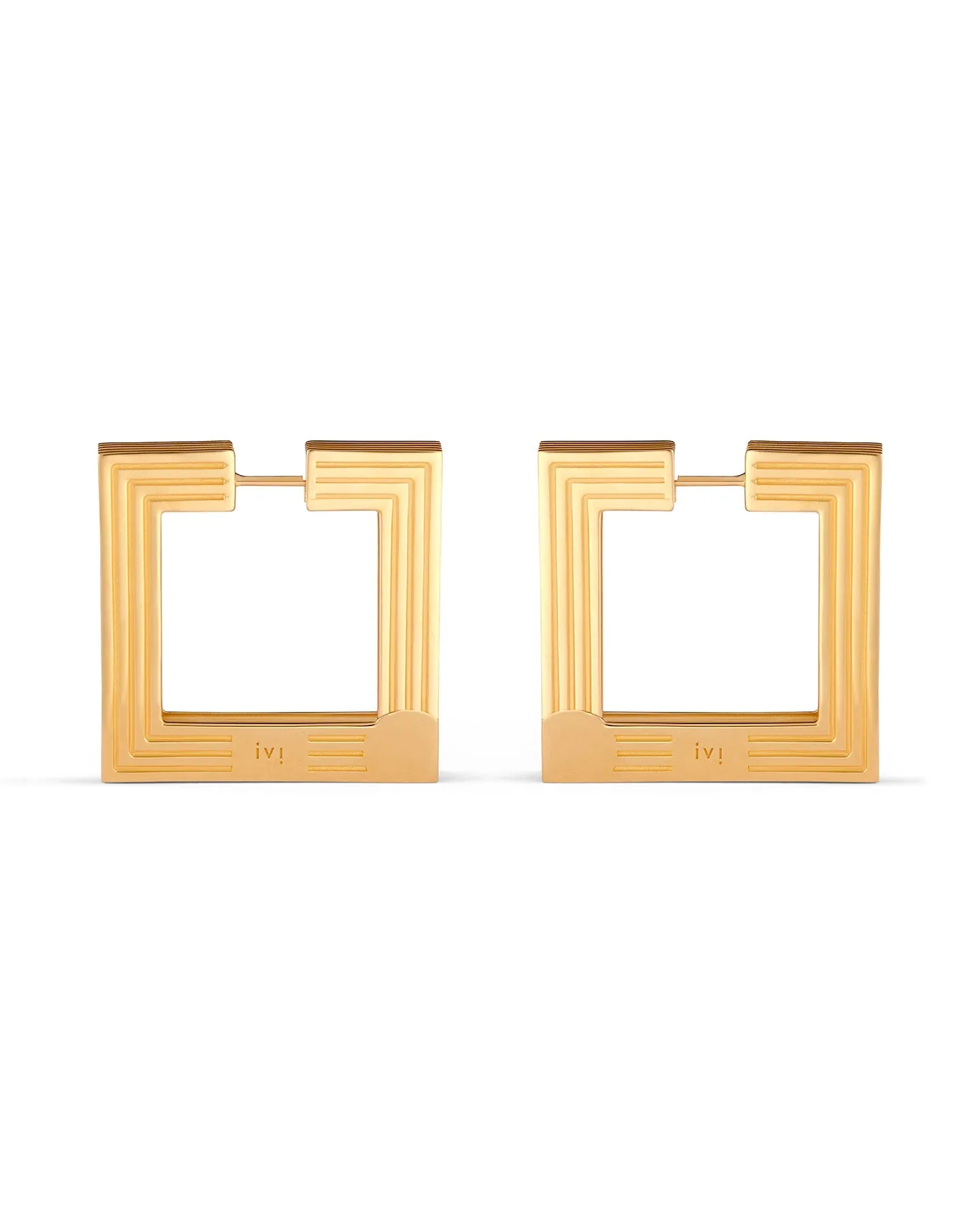 LARGE AURELIA HOOPS