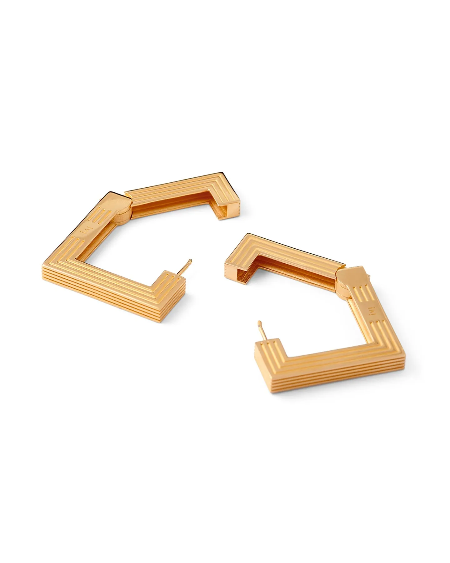 LARGE AURELIA HOOPS