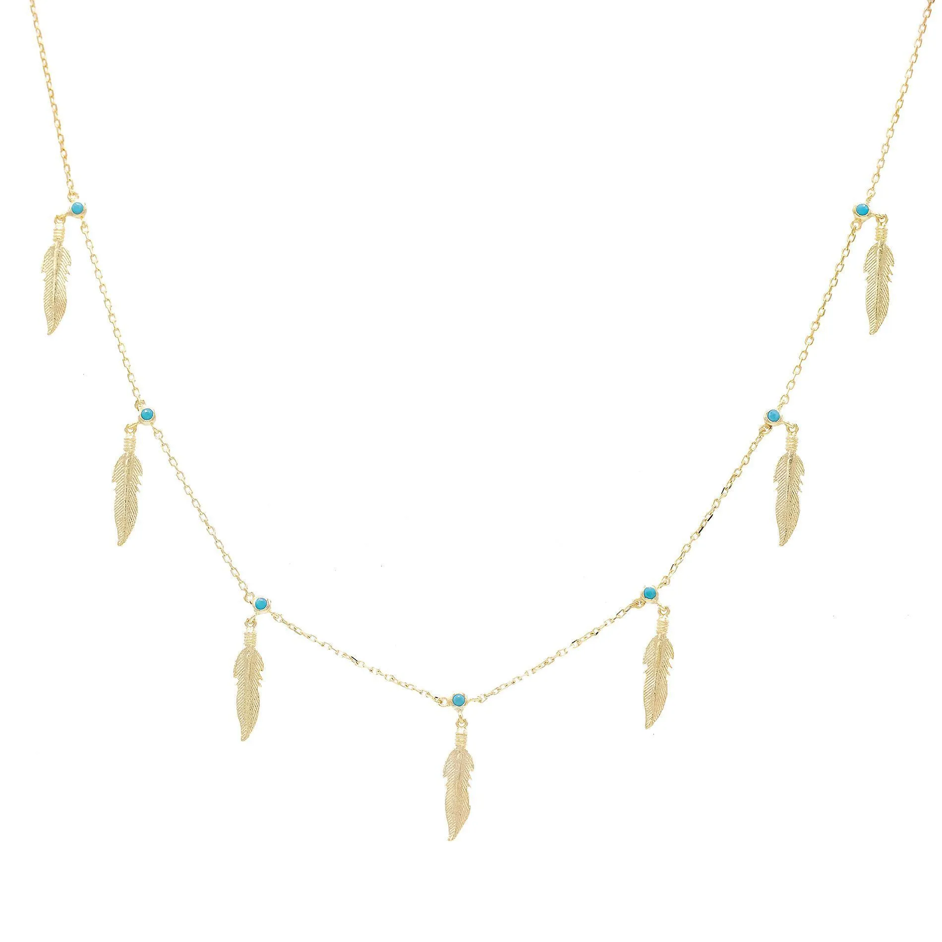 Leaf Charm Necklace
