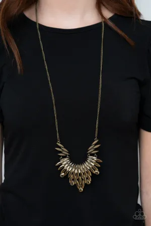 Leave It to LUXE Brass Paparazzi Necklace