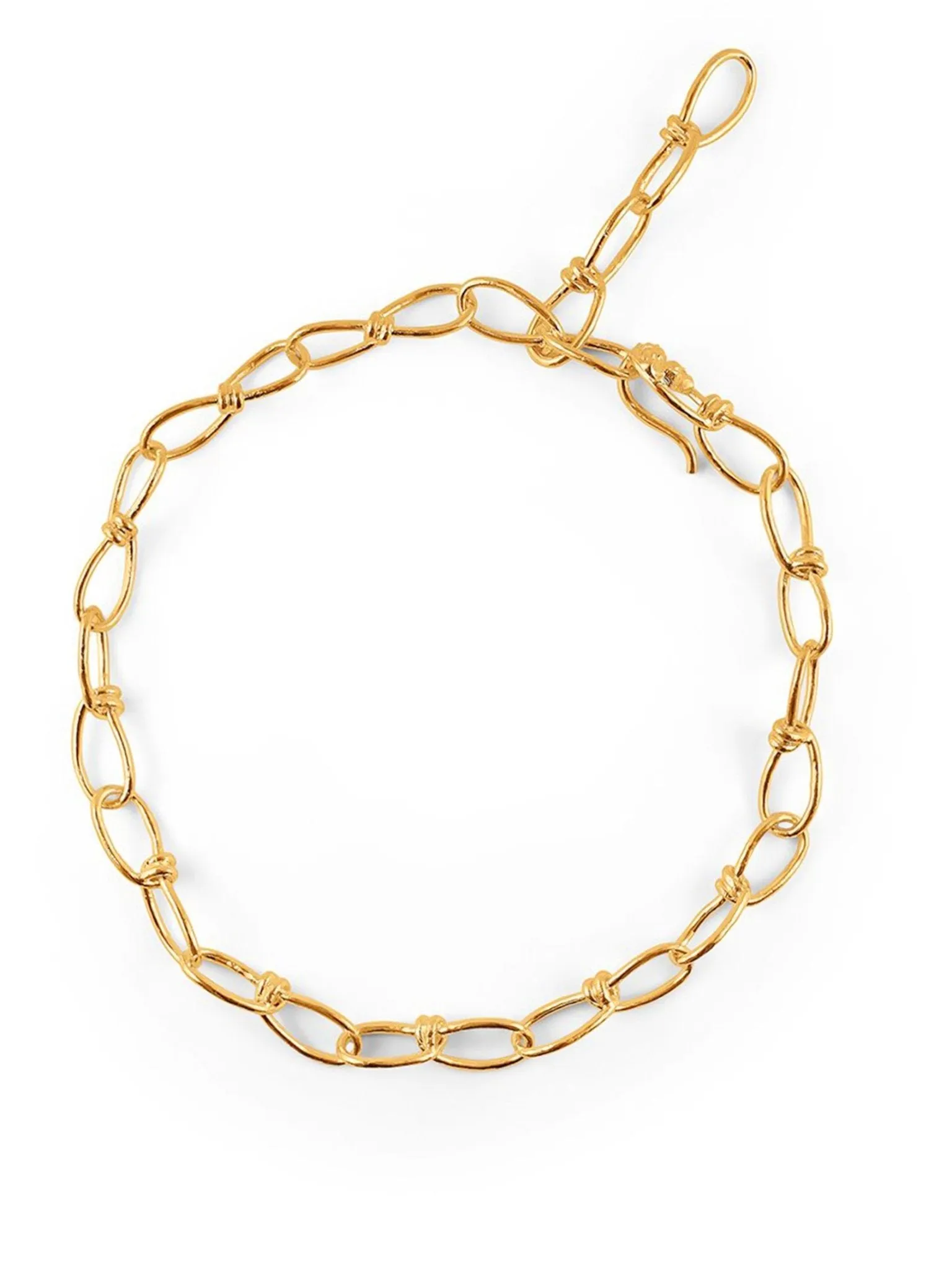 Leo Link Choker - Silver