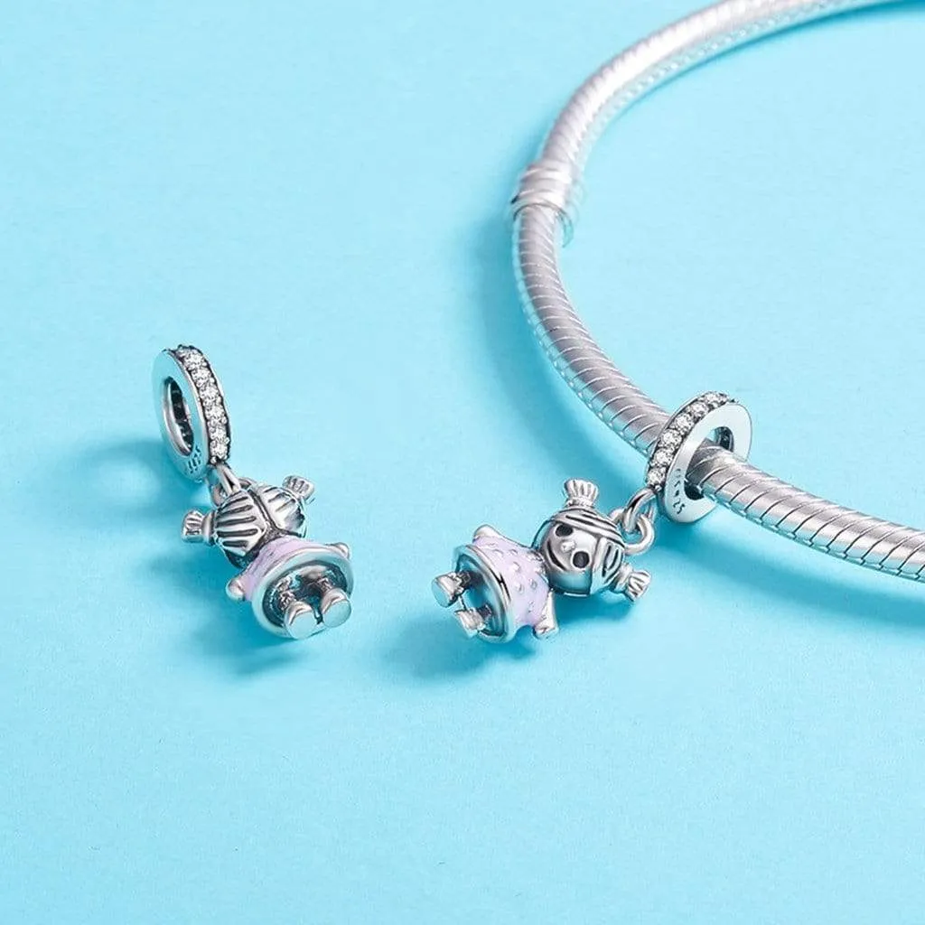 Little Girl Pendant Charm