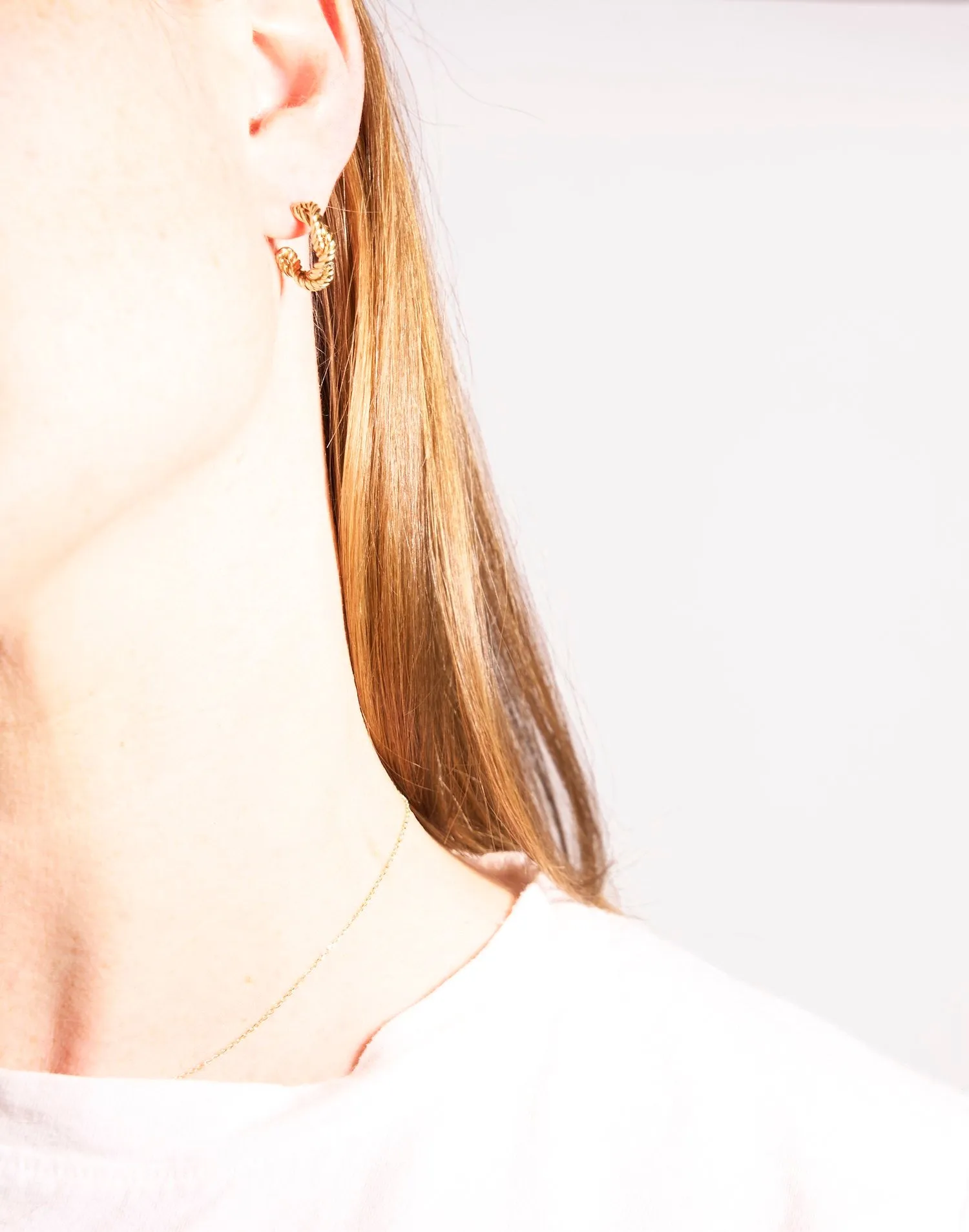 lou hoop earrings