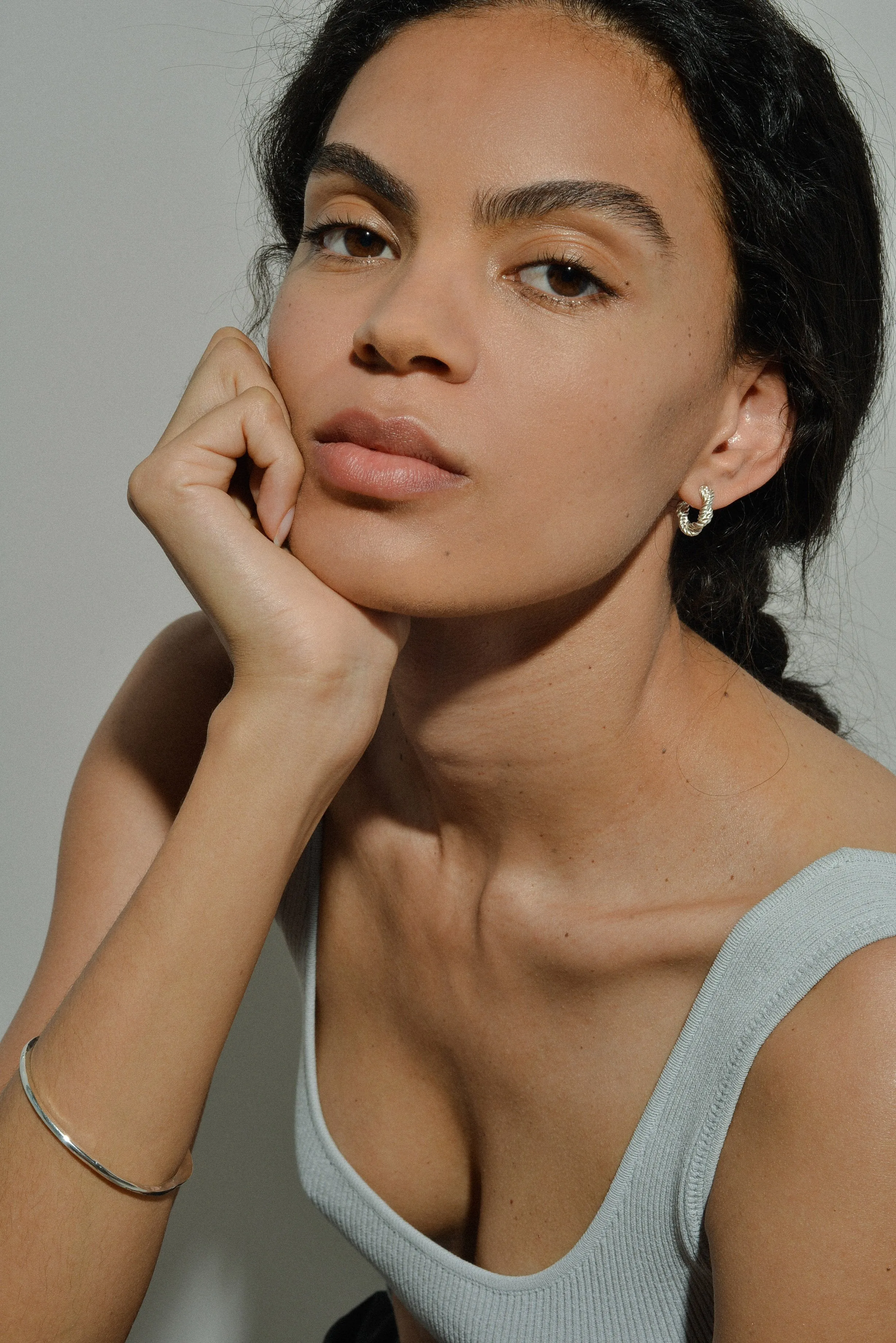 lou hoop earrings