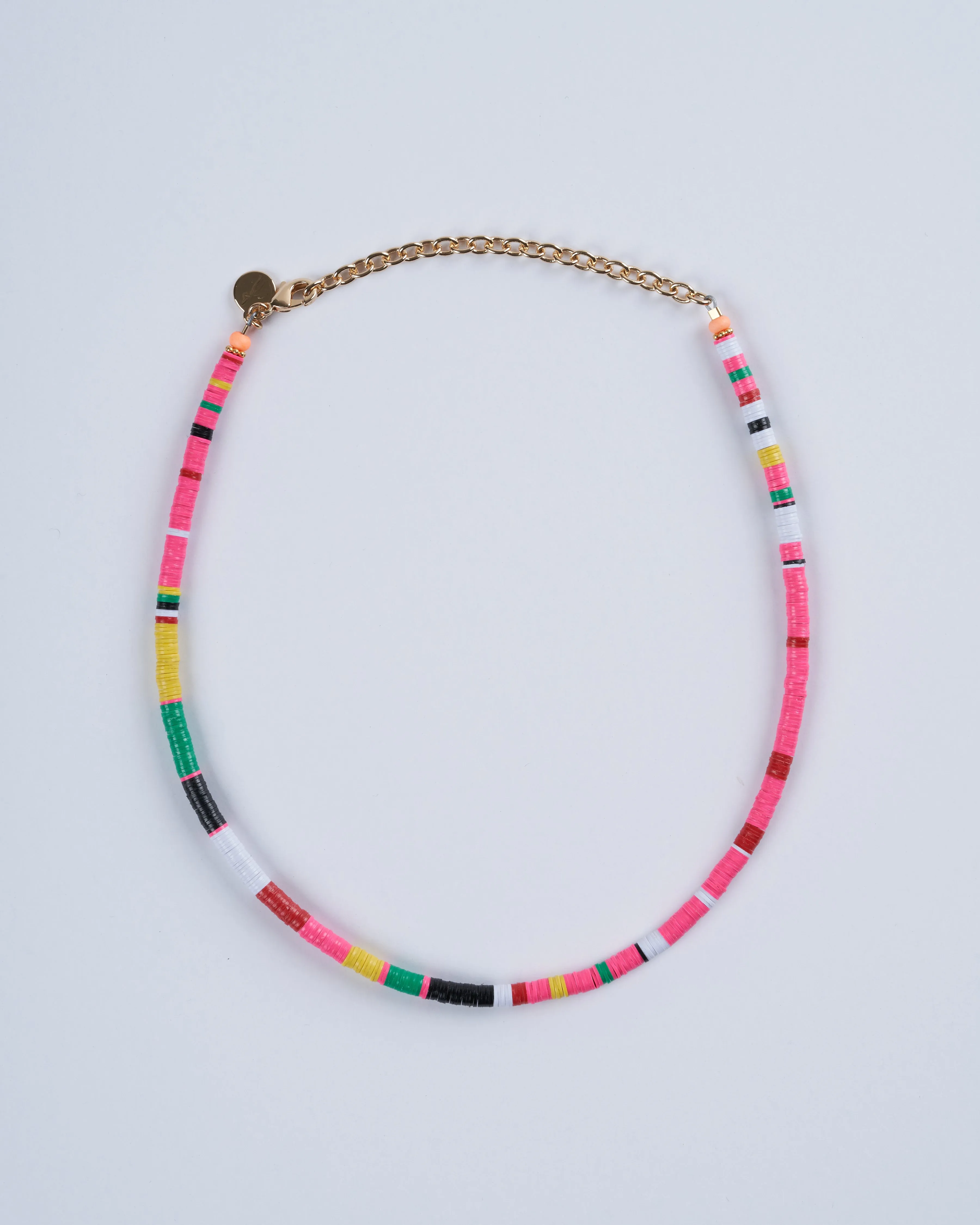louise choker - kiara neon salmon