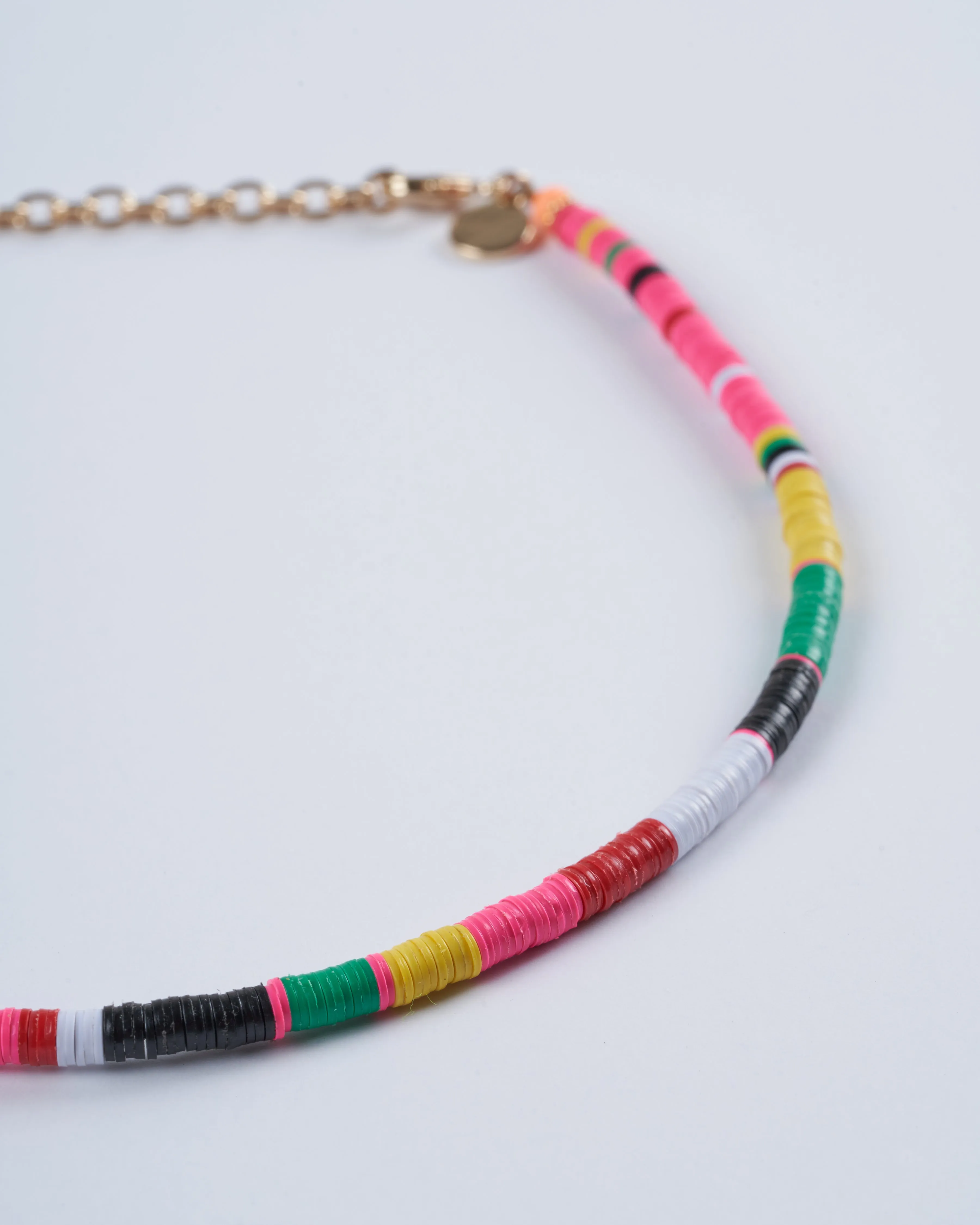 louise choker - kiara neon salmon