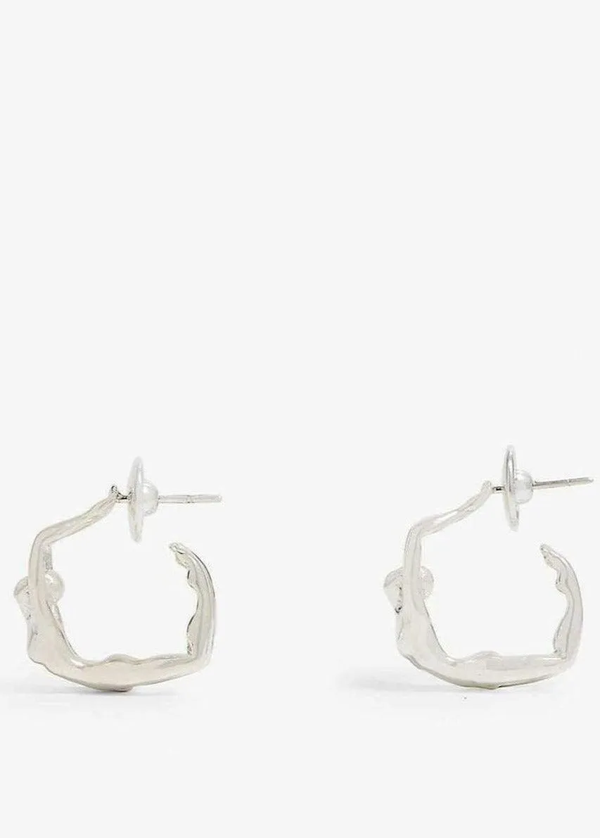 Louise Sterling Silver figure stud earring