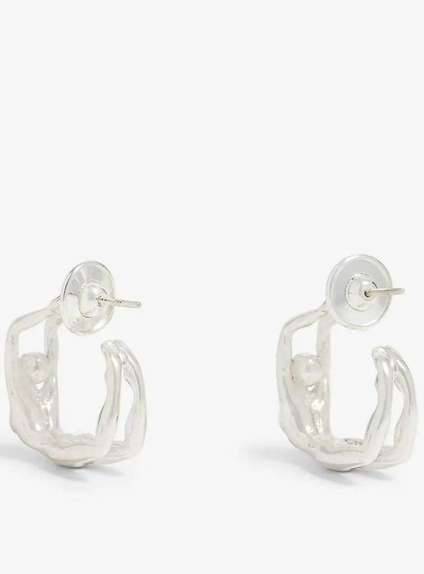 Louise Sterling Silver figure stud earring