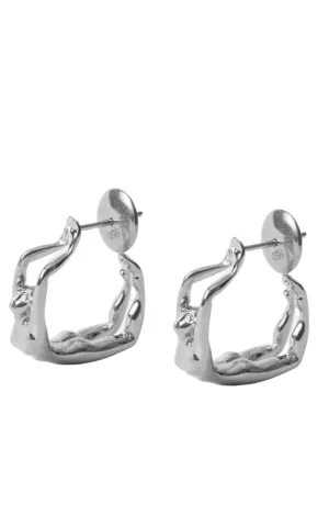 Louise Sterling Silver figure stud earring