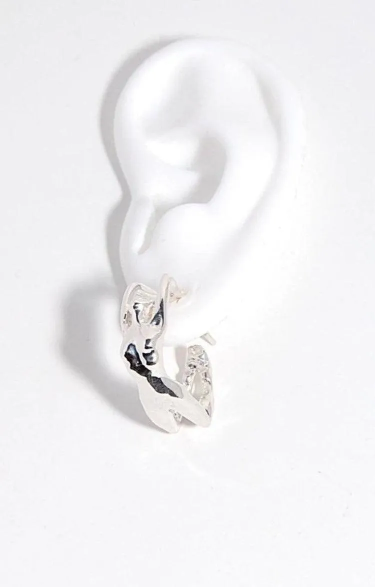 Louise Sterling Silver figure stud earring