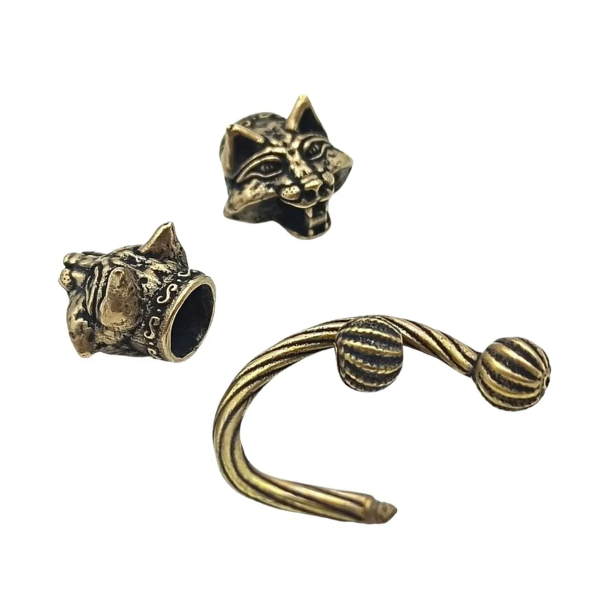 Lynx bronze necklace clasp