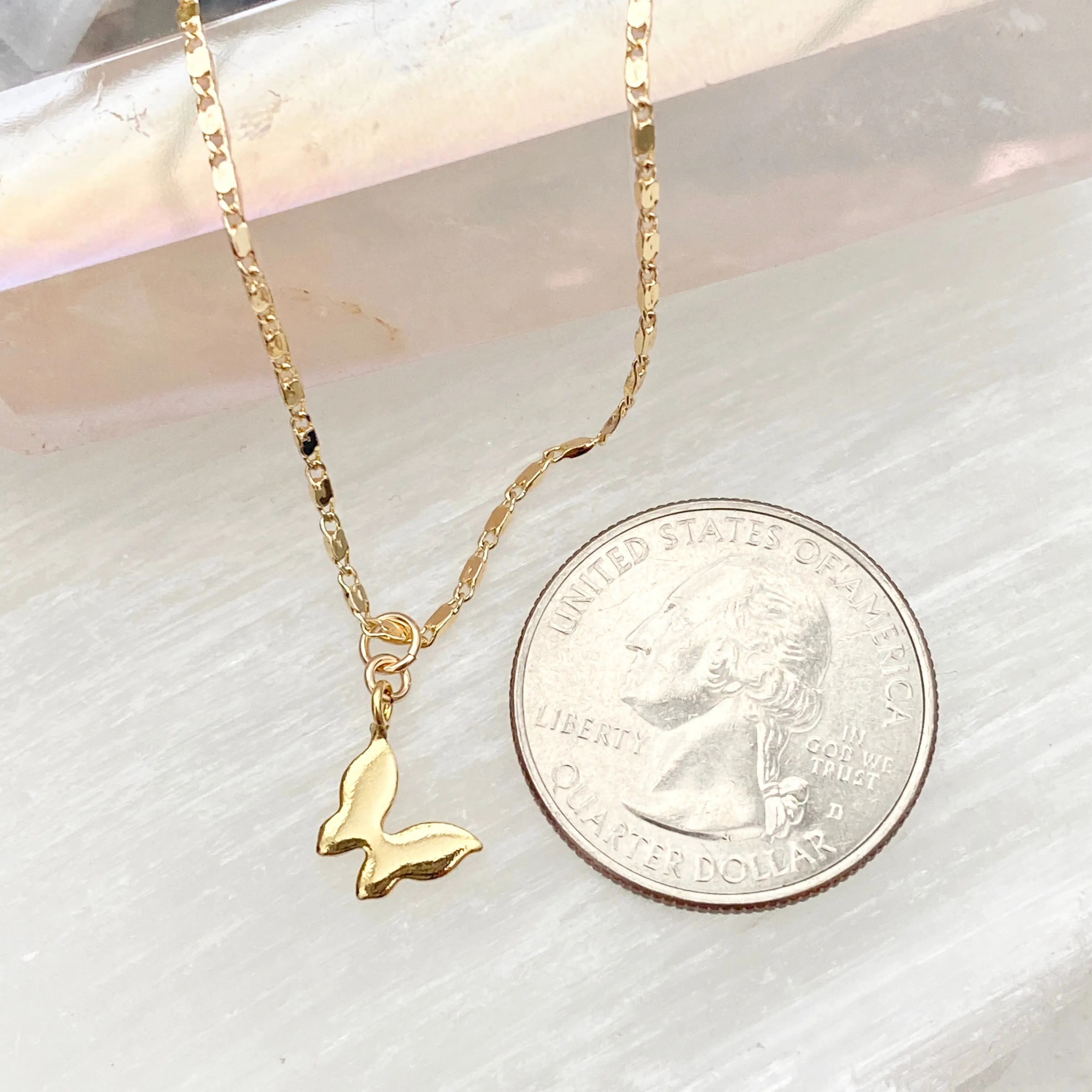 Madeleine Mini Butterfly Necklace