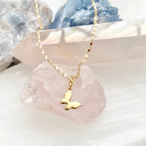 Madeleine Mini Butterfly Necklace