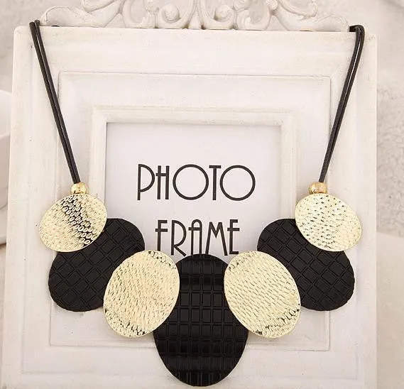 Maxi Necklace Colar Big Brand fine Jewelry pendants Woman Necklace NJ-038