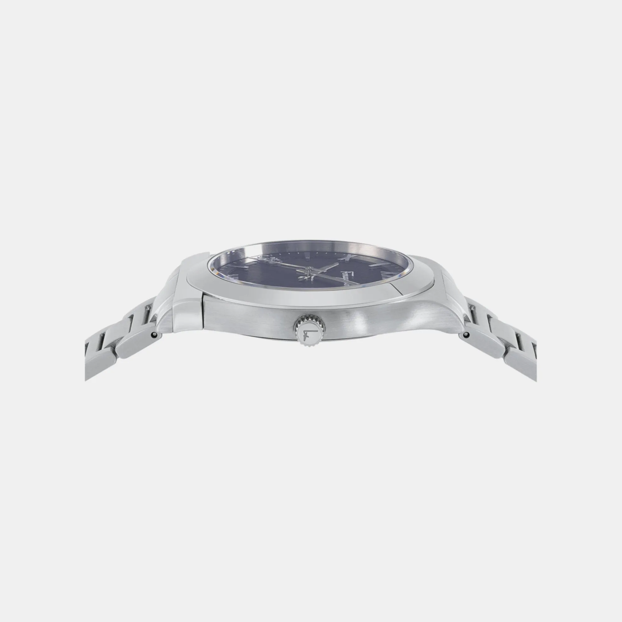 Men Blue Analog Stainless Steel Watch SFKM00423