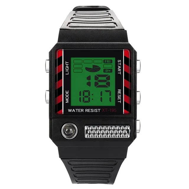 Men Wistwatch Fashion High-End Multi-Function 30M Sports Waterproof Electronic Watch erkek kol saati reloj hombre marca de lujo