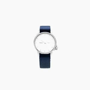 Miansai M24 II White on Nylon Strap Watch