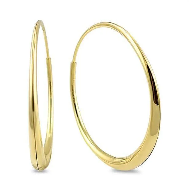 Michael Good 18k Yellow Gold Bolero Hoop Earrings