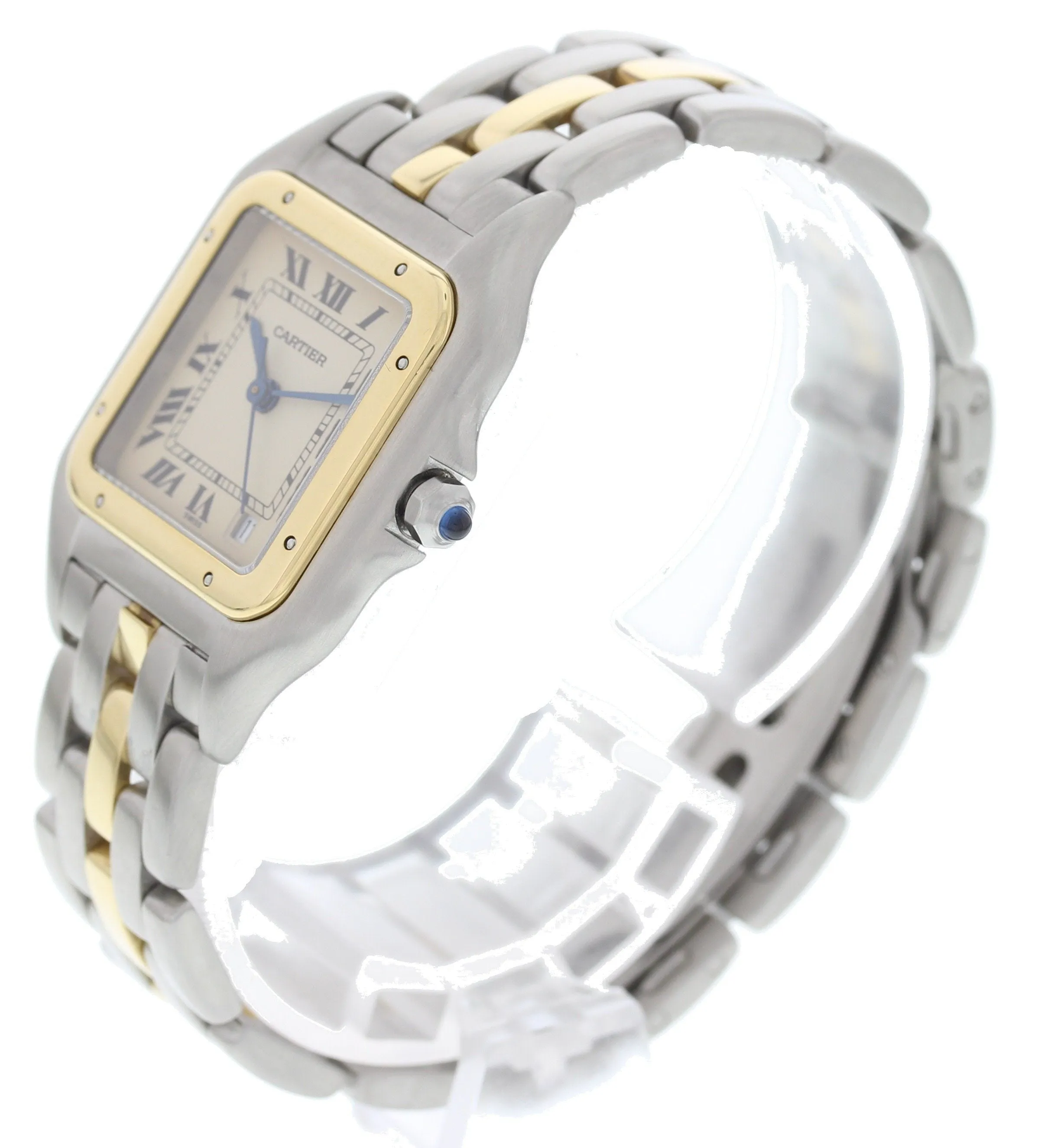 Midsize Cartier Panthere 1100 18K Yellow Gold & SS