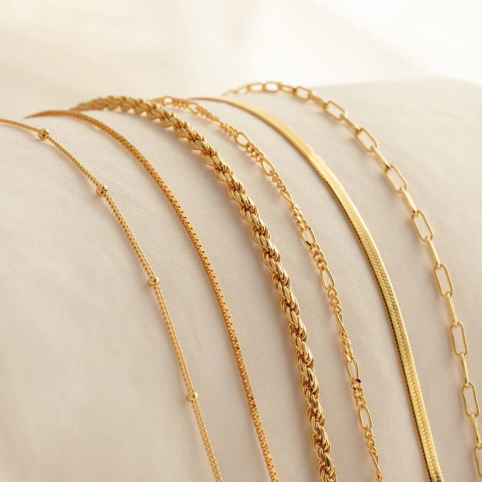 Minimalist layered bracelets
