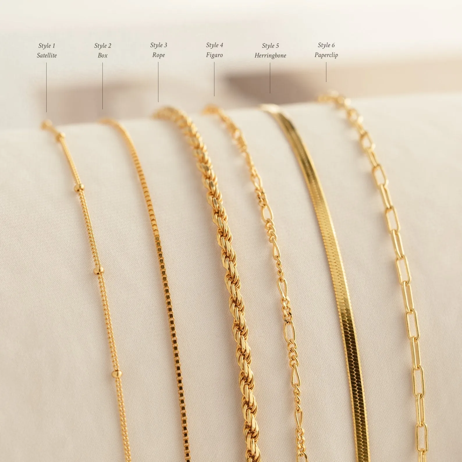 Minimalist layered bracelets
