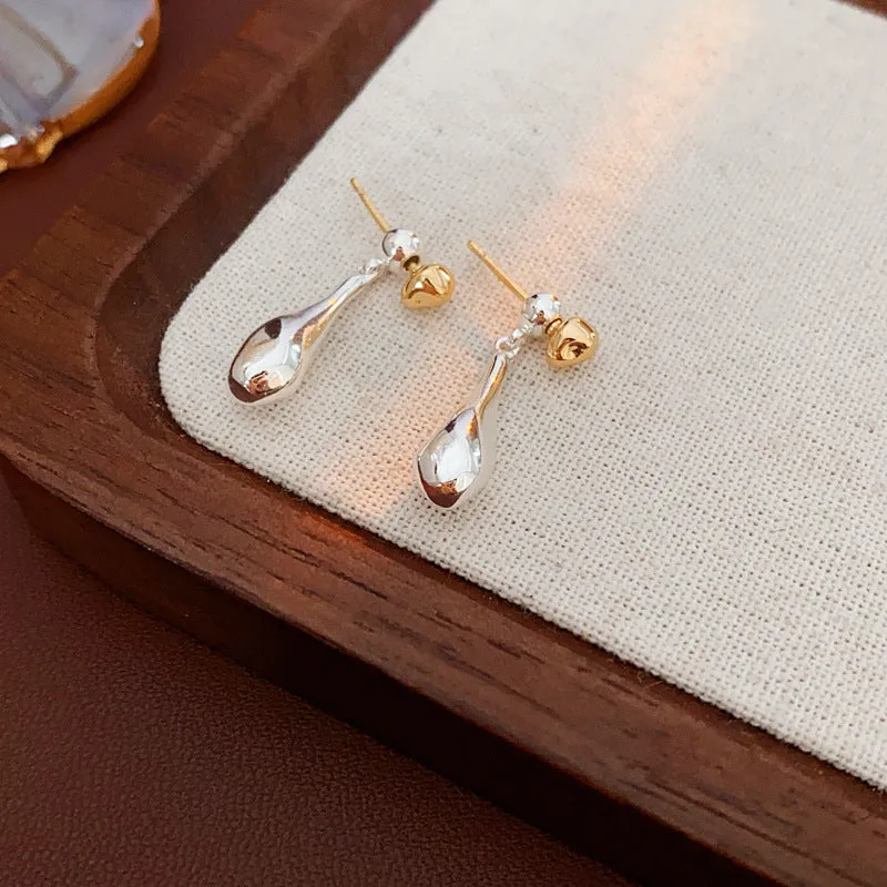 Modern Water Drop Dangle Earrings for Women