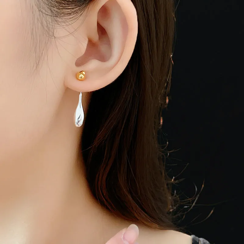 Modern Water Drop Dangle Earrings for Women
