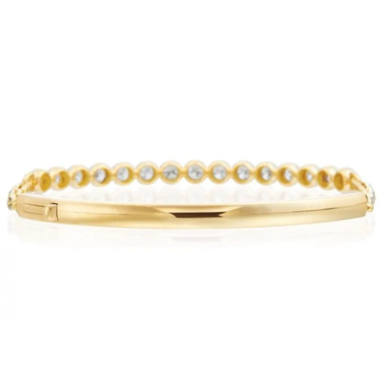 Moonlight 18K Yellow Gold Stiletto Diamond Bracelet