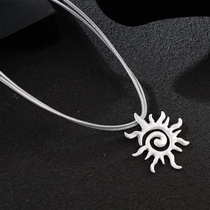 New Fashion Necklace Silver Color Neck Choker Pendant